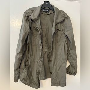 Women’s army‎ green utility jacket - like new
